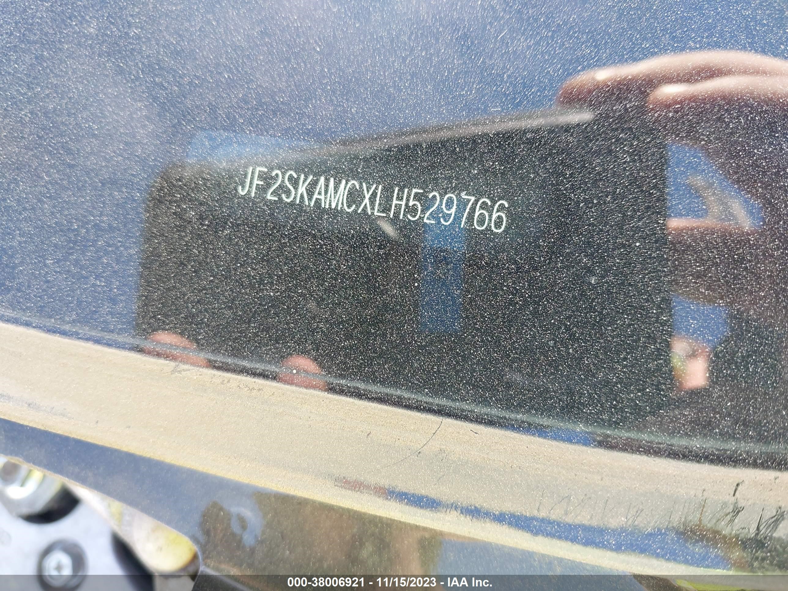 Photo 8 VIN: JF2SKAMCXLH529766 - SUBARU FORESTER 