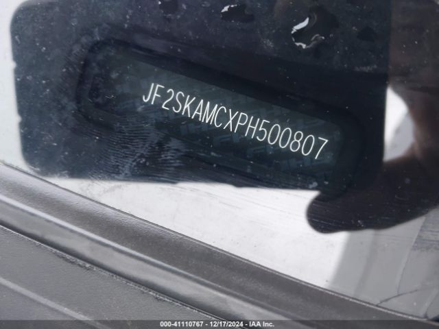 Photo 8 VIN: JF2SKAMCXPH500807 - SUBARU FORESTER 