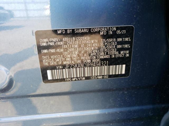 Photo 12 VIN: JF2SKANC9PH494321 - SUBARU FORESTER L 