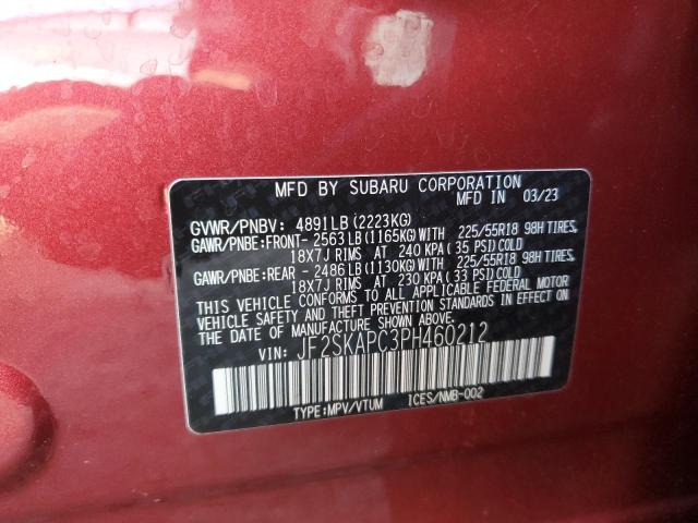 Photo 11 VIN: JF2SKAPC3PH460212 - SUBARU FORESTER L 