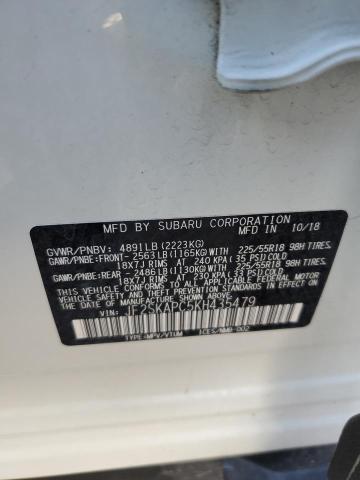 Photo 13 VIN: JF2SKAPC5KH435479 - SUBARU FORESTER S 