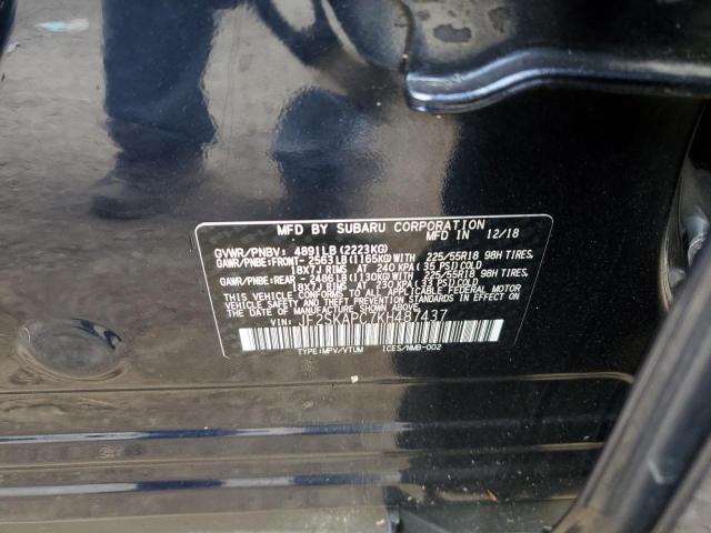 Photo 9 VIN: JF2SKAPC7KH487437 - SUBARU FORESTER S 