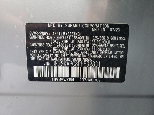 Photo 13 VIN: JF2SKAPC8PH532831 - SUBARU FORESTER 