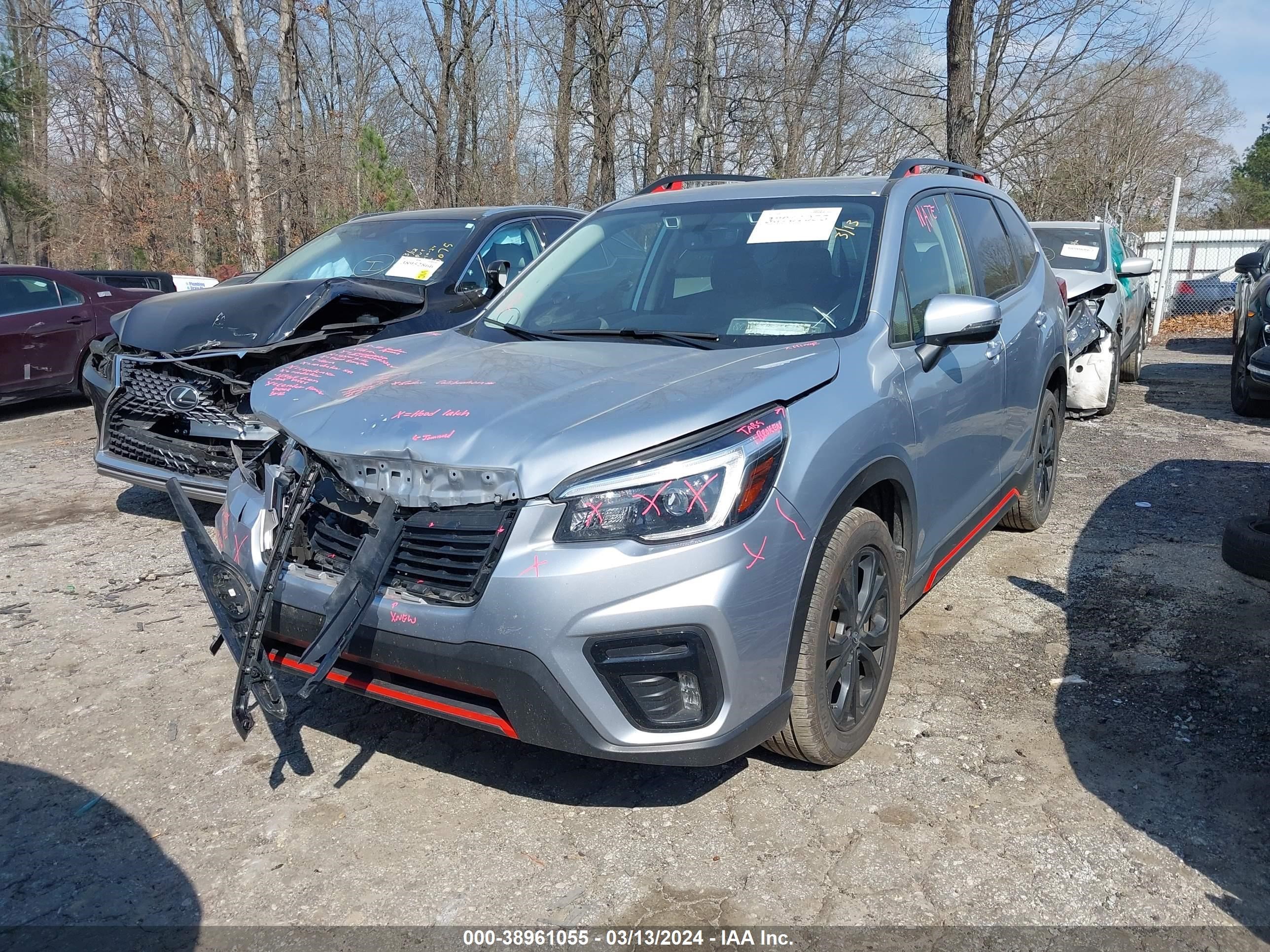 Photo 1 VIN: JF2SKARC1MH413088 - SUBARU FORESTER 