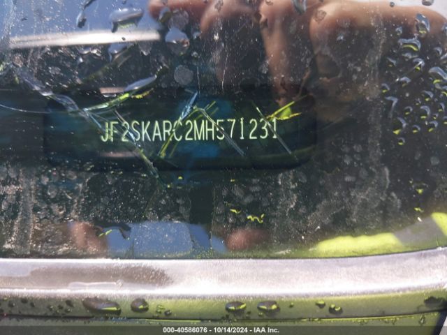 Photo 8 VIN: JF2SKARC2MH571231 - SUBARU FORESTER 