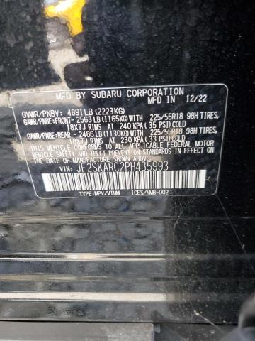 Photo 12 VIN: JF2SKARC2PH435993 - SUBARU FORESTER T 