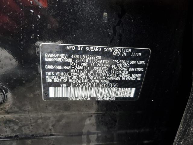 Photo 12 VIN: JF2SKARC4LH460355 - SUBARU FORESTER S 