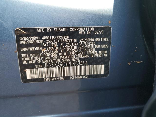 Photo 13 VIN: JF2SKARC7PH453454 - SUBARU FORESTER T 