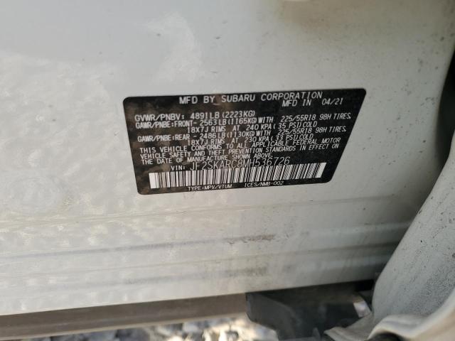 Photo 11 VIN: JF2SKARC8MH536726 - SUBARU FORESTER 