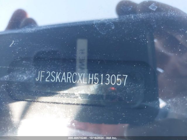 Photo 8 VIN: JF2SKARCXLH513057 - SUBARU FORESTER 