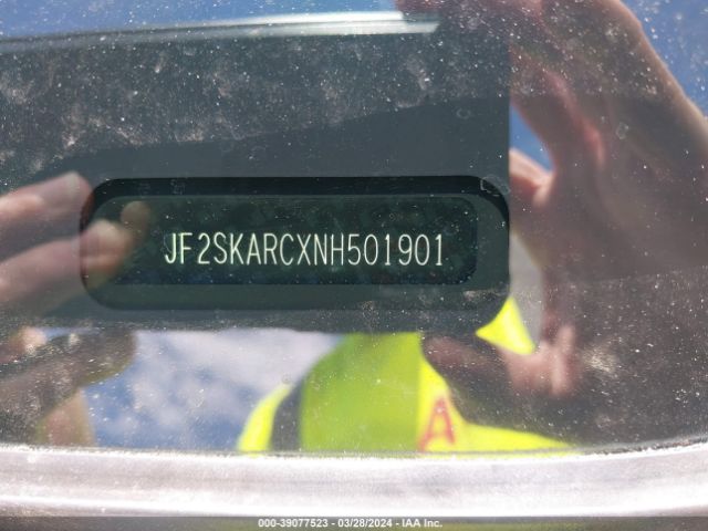 Photo 8 VIN: JF2SKARCXNH501901 - SUBARU FORESTER 