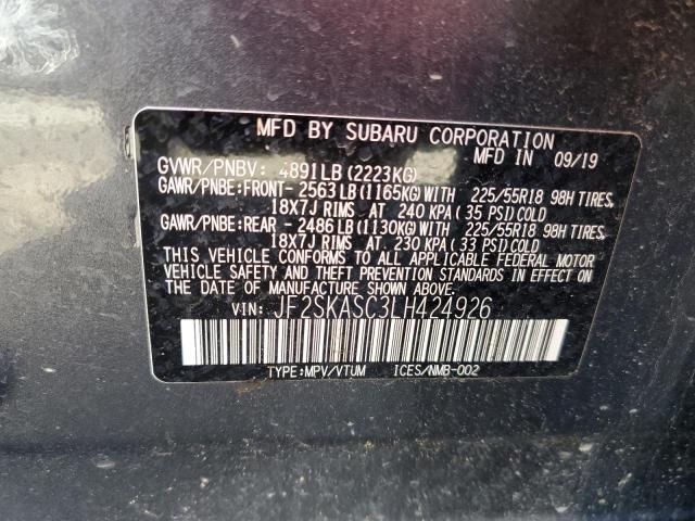 Photo 12 VIN: JF2SKASC3LH424926 - SUBARU FORESTER 