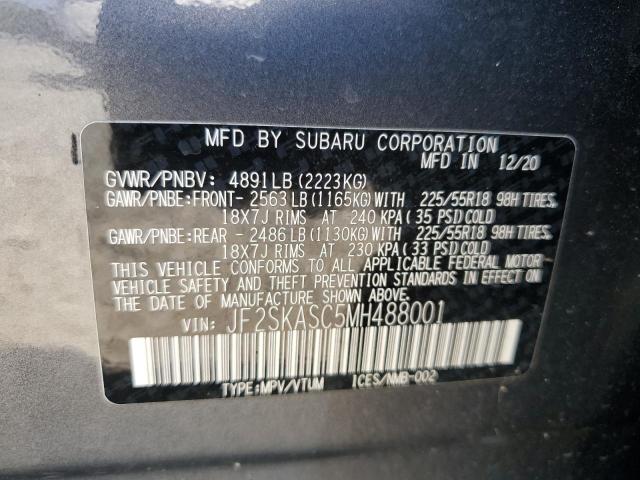 Photo 12 VIN: JF2SKASC5MH488001 - SUBARU FORESTER L 