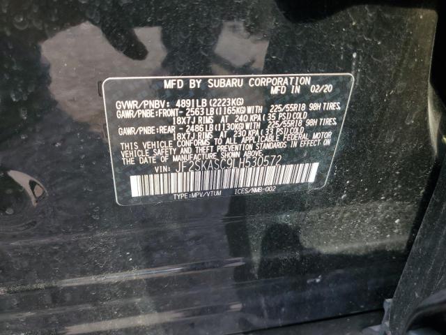 Photo 12 VIN: JF2SKASC9LH530572 - SUBARU FORESTER L 