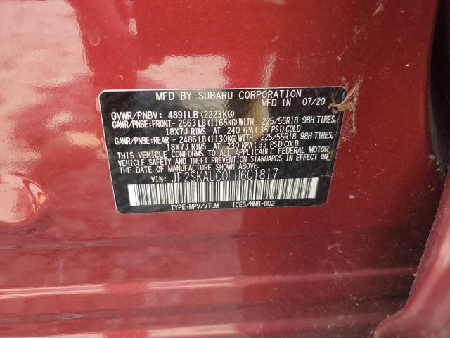 Photo 11 VIN: JF2SKAUC0LH601817 - SUBARU FORESTER 