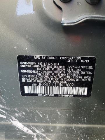 Photo 9 VIN: JF2SKAUC1LH417602 - SUBARU FORESTER L 