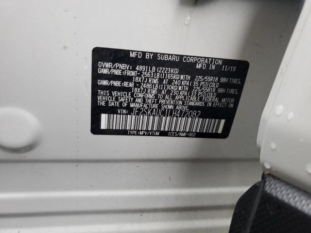 Photo 13 VIN: JF2SKAUC1LH472082 - SUBARU FORESTER L 