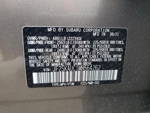 Photo 12 VIN: JF2SKAUC1MH564262 - SUBARU FORESTER L 