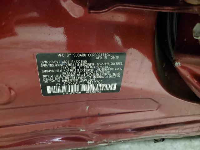 Photo 13 VIN: JF2SKAUC2LH412795 - SUBARU FORESTER L 