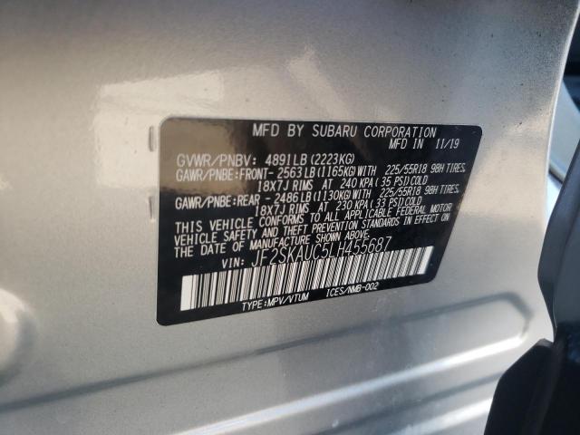 Photo 9 VIN: JF2SKAUC5LH455687 - SUBARU FORESTER L 