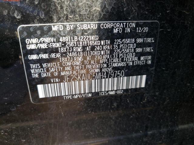 Photo 11 VIN: JF2SKAUC5MH479750 - SUBARU FORESTER L 