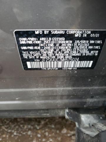 Photo 11 VIN: JF2SKAUC7MH575024 - SUBARU FORESTER L 