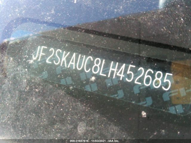 Photo 8 VIN: JF2SKAUC8LH452685 - SUBARU FORESTER 