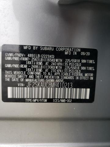 Photo 12 VIN: JF2SKAUC8MH410213 - SUBARU FORESTER L 