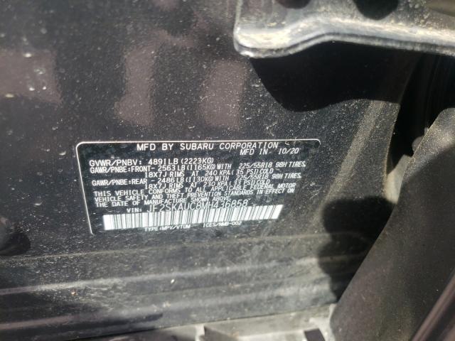 Photo 9 VIN: JF2SKAUC8MH436858 - SUBARU FORESTER L 