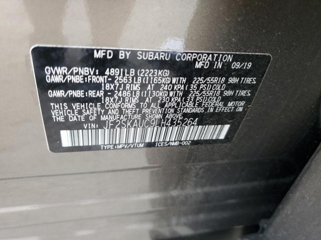 Photo 13 VIN: JF2SKAUC9LH435264 - SUBARU FORESTER L 