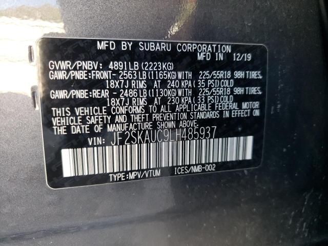 Photo 13 VIN: JF2SKAUC9LH485937 - SUBARU FORESTER P 