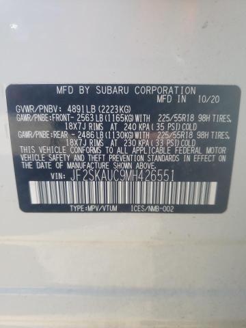 Photo 12 VIN: JF2SKAUC9MH426551 - SUBARU FORESTER L 