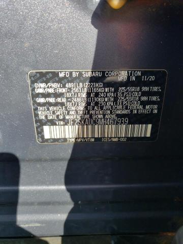 Photo 12 VIN: JF2SKAUC9MH467939 - SUBARU FORESTER L 