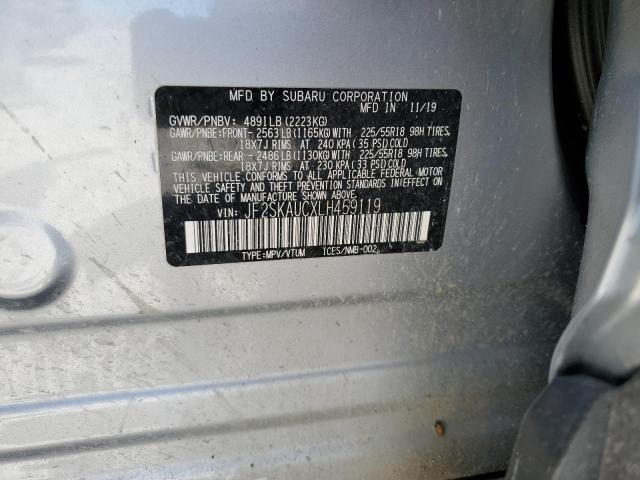 Photo 11 VIN: JF2SKAUCXLH459119 - SUBARU FORESTER L 