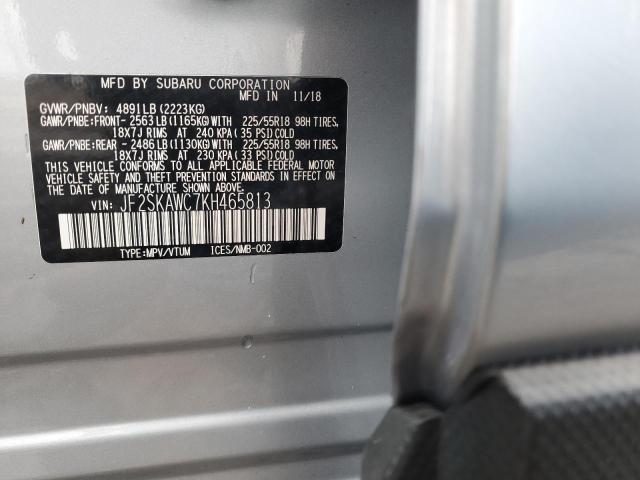 Photo 12 VIN: JF2SKAWC7KH465813 - SUBARU FORESTER 