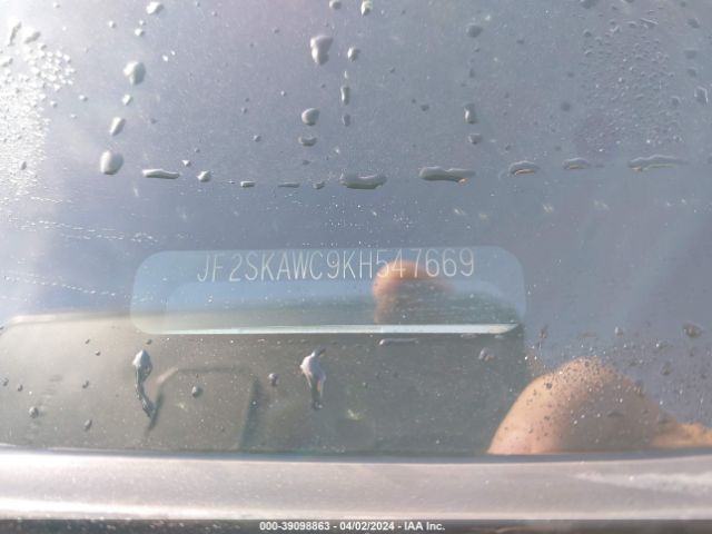 Photo 8 VIN: JF2SKAWC9KH547669 - SUBARU FORESTER 