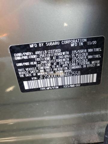 Photo 12 VIN: JF2SKAXC0MH462558 - SUBARU FORESTER 