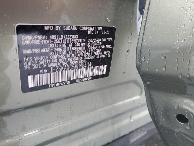 Photo 13 VIN: JF2SKAXC5MH484345 - SUBARU FORESTER T 