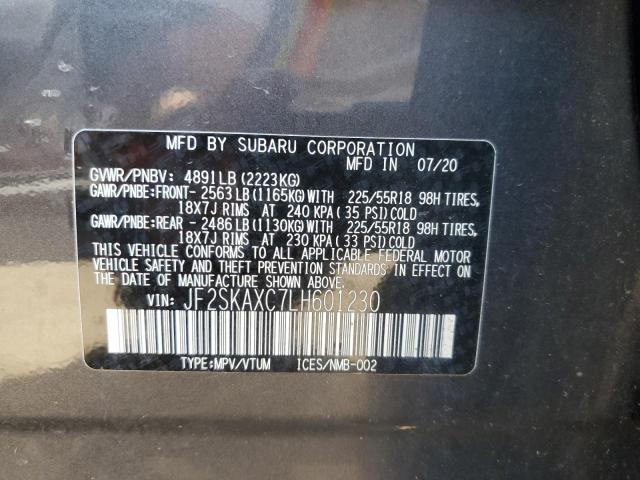 Photo 12 VIN: JF2SKAXC7LH601230 - SUBARU FORESTER T 