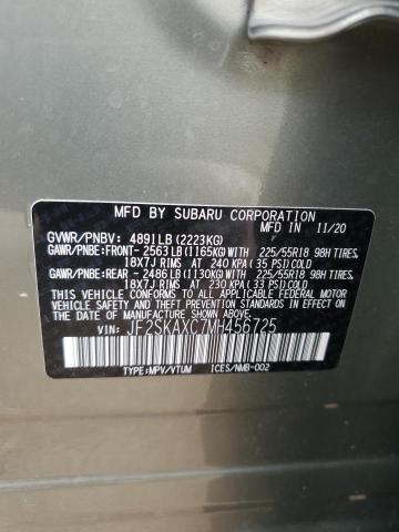 Photo 12 VIN: JF2SKAXC7MH456725 - SUBARU FORESTER T 