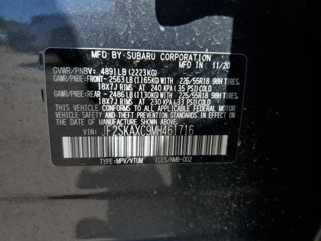 Photo 13 VIN: JF2SKAXC9MH461716 - SUBARU FORESTER 