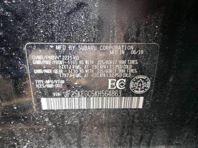 Photo 12 VIN: JF2SKEGC5KH564863 - SUBARU FORESTER P 