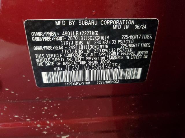 Photo 13 VIN: JF2SLDAC8SH434754 - SUBARU FORESTER 