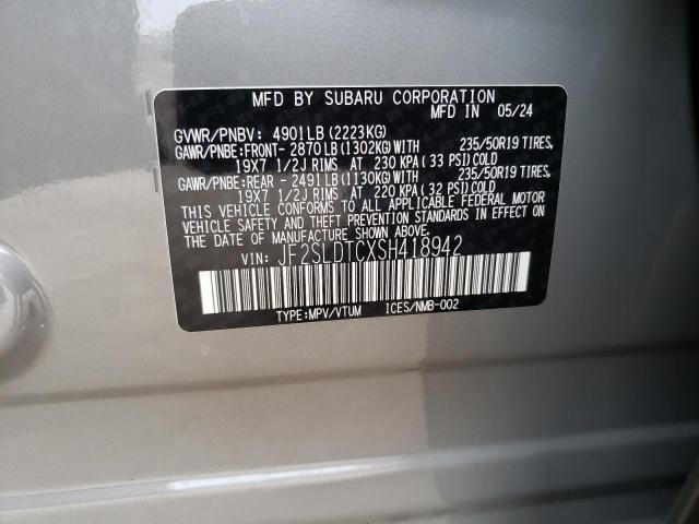 Photo 12 VIN: JF2SLDTCXSH418942 - SUBARU FORESTER T 