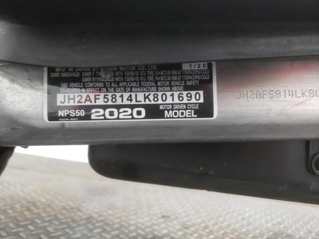 Photo 9 VIN: JH2AF5814LK801690 - HONDA NPS50 