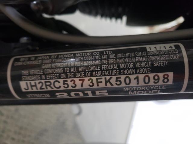 Photo 9 VIN: JH2RC5373FK501098 - HONDA VT750 C2B 