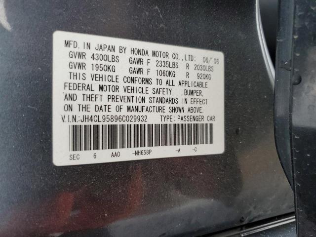 Photo 11 VIN: JH4CL95896C029932 - ACURA TSX 