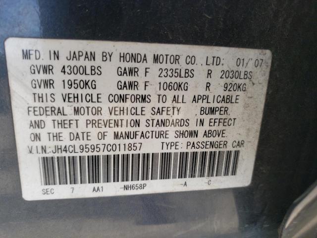 Photo 11 VIN: JH4CL95957C011857 - ACURA TSX 