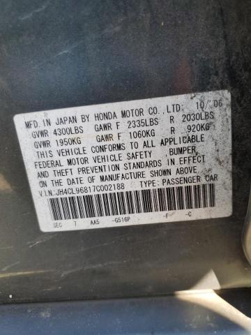 Photo 11 VIN: JH4CL96817C002188 - ACURA TSX 