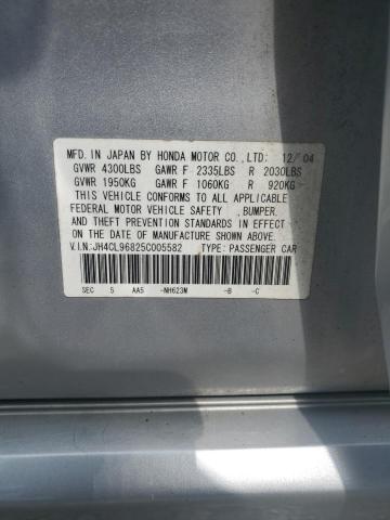 Photo 11 VIN: JH4CL96825C005582 - ACURA TSX 